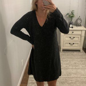 LOFT Grey Sweater Dress